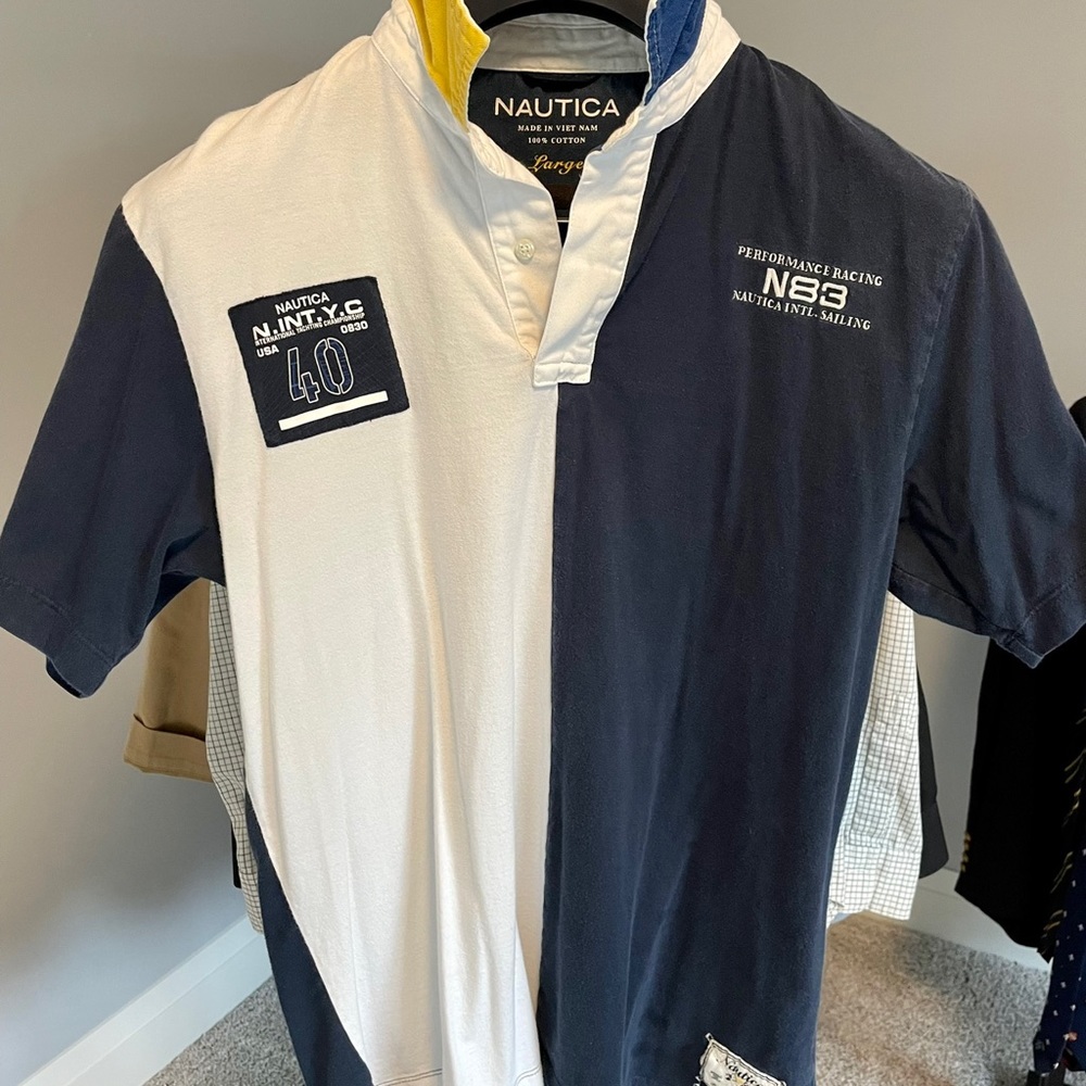 Vintage Nautica polo shirt.